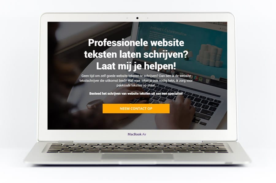 Goede website tekstschrijver