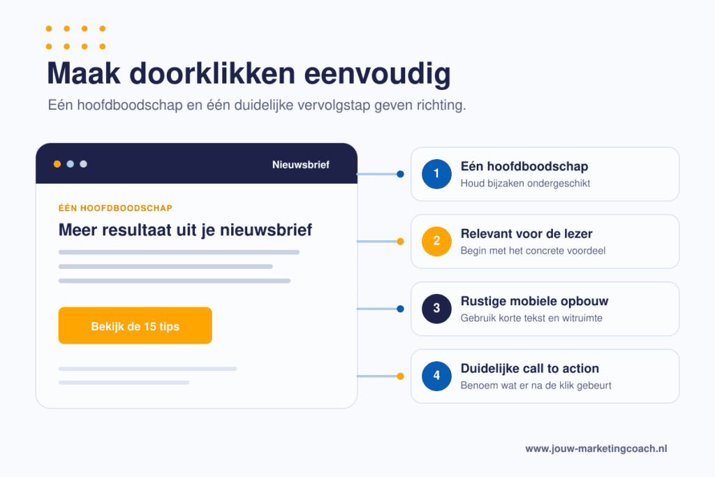 E-mailmarketing tips - zo krijg je meer klikken