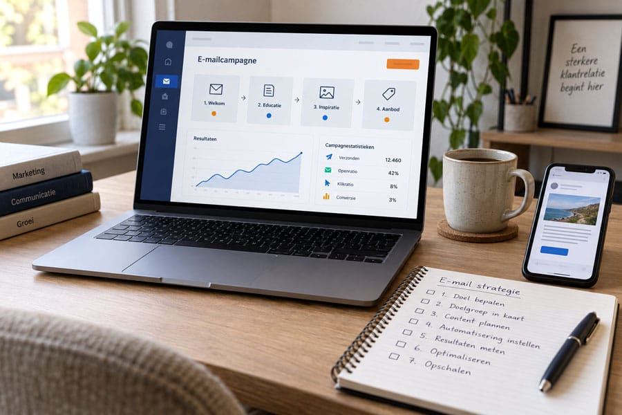 Header - Stappenplan emailmarketingstrategie maken