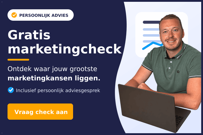 Banner - Gratis marketingcheck